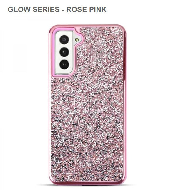 Glow Series Mobile Cover For Samsung S23Plus-Rose Pink