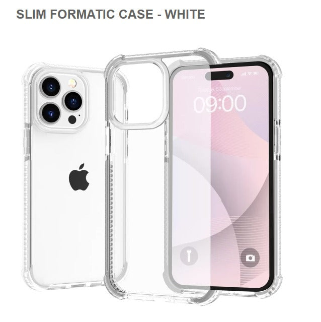 SLIM FORMATIC Mobile CASE For IPhone 15Pro Max -WHITE-Get Free Shipping