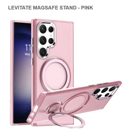 Levitate Megasafe Stand Mobile Cover For Samsung S24Ultra -Pink