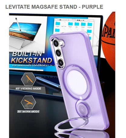 Levitate Megasafe Stand Mobile Cover For Samsung S24 -Purple