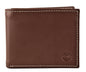 Timberland Men's Leather Wallet with Attached Flip Pocket