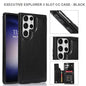 Executive Explorer 3Slot CC Mobile Case For Samsung S24Ultra-Black