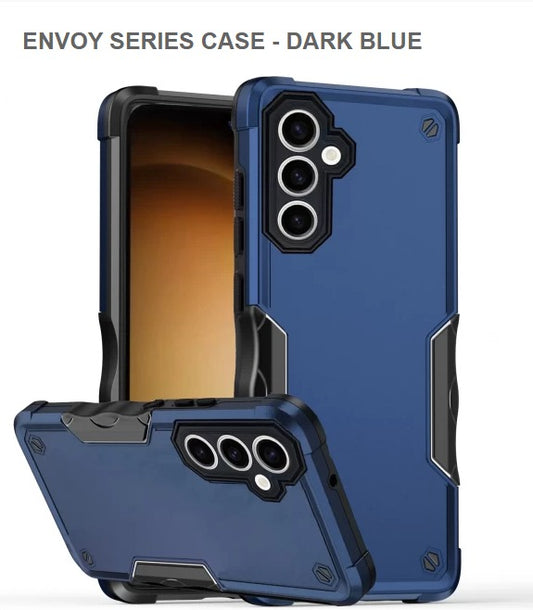 Envoy Series Mobile Case For Samsung S23FE -Dark Blue