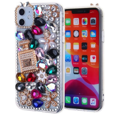 Luxotik Floral Perfume Mobile Cover of Iphone11&11Pro -Multicolor-Free Shipping