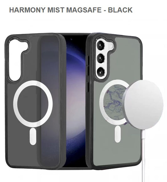 Harmony Mist Megasafe Mobile Cover For Samsung S24-Black