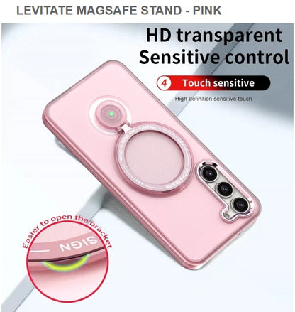 Levitate Megasafe Stand Mobile Cover For Samsung S24 -Pink