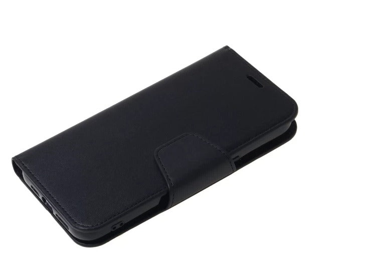 Prestige Wallet Dairy Mobile Cover For Iphone 11&11Pro-Black-Free Shipping