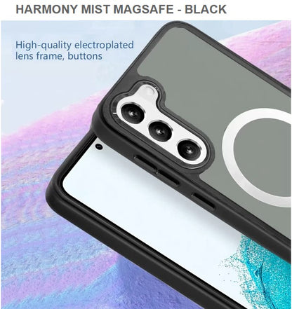 Harmony Mist Megasafe Mobile Cover For Samsung S23Plus-Black