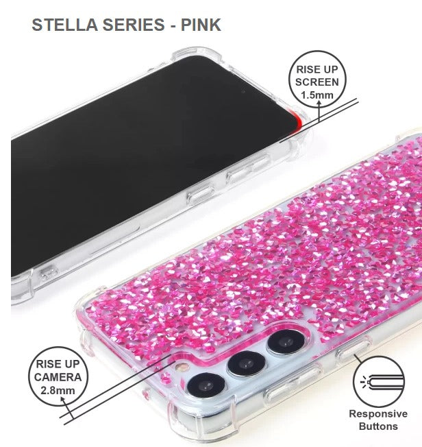 Stella Series Mobile Cover For Samsung S23Ultra-Pink