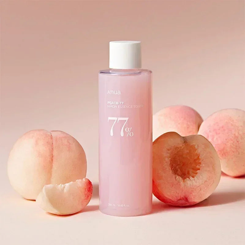 Korean Anua Skincare Products Heartleaf 77% Toner Pads Deep Cleaning Cleanser Fade Fine Lines Cream Peach Nicotinamide Essence