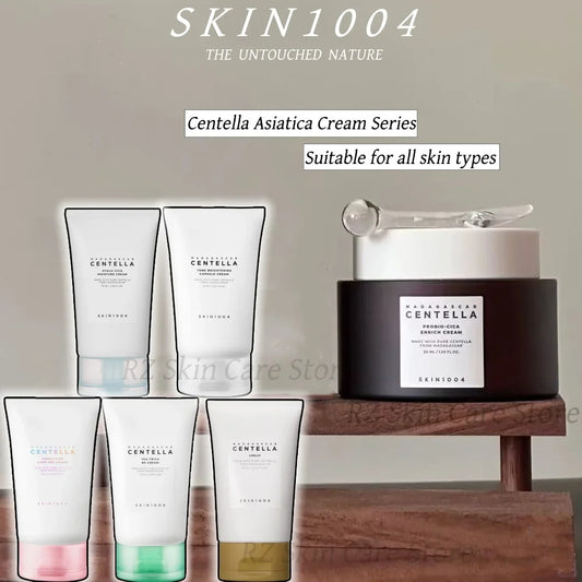 SKIN1004 Centella Skincare Whitening Cream Hyalu-Cica Moisture Tone Brightening Capsule Probio-Cica Enrich Tea-Trica B5 Cream
