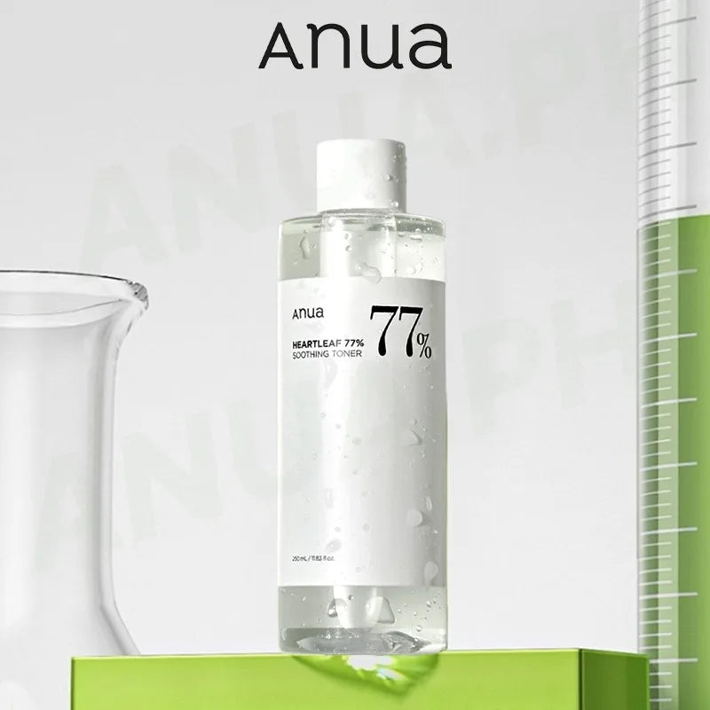 Anua Heartleaf 77 Face Acne Toner Cleaning Oil and 77 Toner Pads Face Pore Care Beauty Products Daily moisturizer Skincare Set