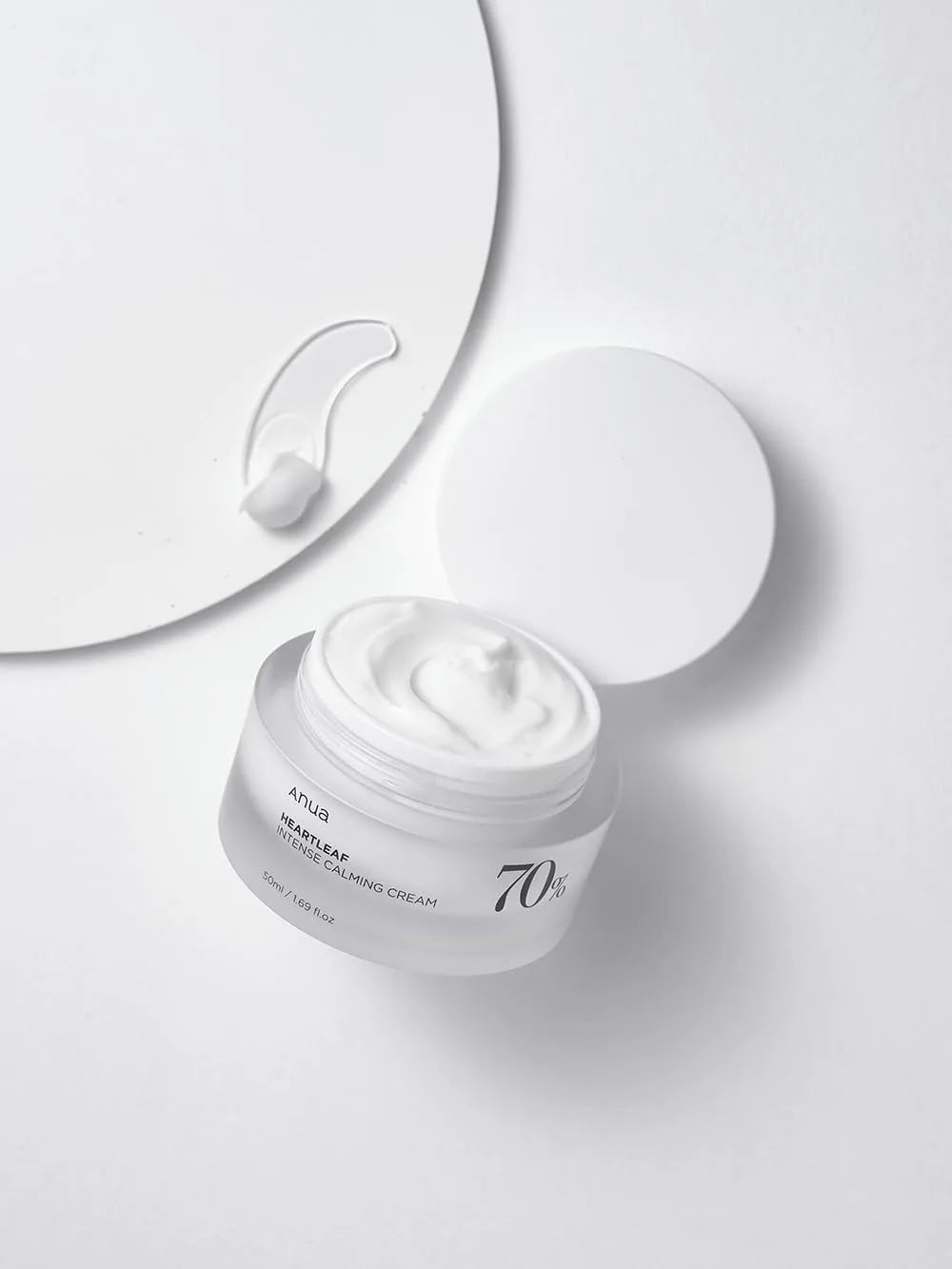 ANUA Heartleaf 70 Intense Calming Cream 70% Original Korean Skincare Products Recovery Moisturizing Nourishing Whitening Cream