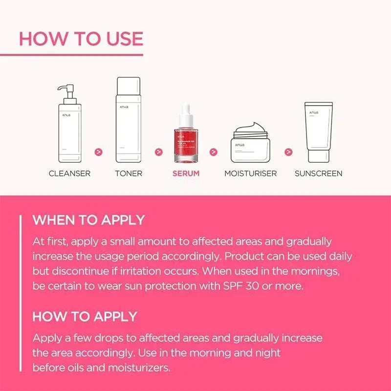 Authentic Anua Heartleaf 77% Moisturizing Toner 250ml Remover Essence Fades Fine Lines Deep Cleaning Facial Cleanser 150ml