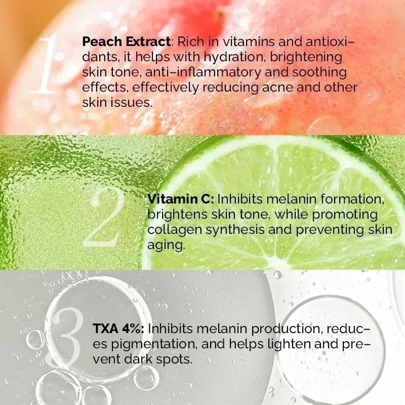 Anua Skincare Products 70% Nicotinamide Essence Black Spot Serum Lemon Vitamin C and Peach Essence 30ml Korean Skin Care