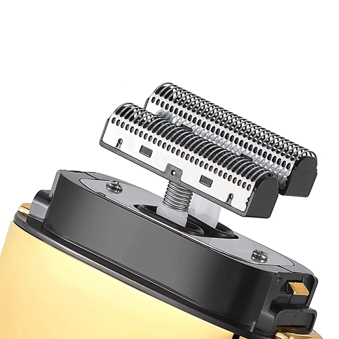 Hot Sale Kemei Km-Tx3 2021new design Anti Pinch Hair Product Electric Gold Metal Body Shaving Usb Charging Reciprocating Shaver
