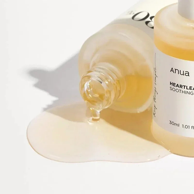 Korean Anua Skincare Products Heartleaf 77% Toner Pads Deep Cleaning Cleanser Fade Fine Lines Cream Peach Nicotinamide Essence