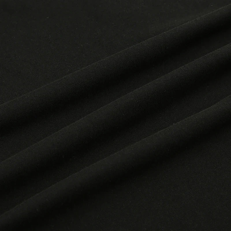 Sweetown Black Solid Strapless Elegant Long Jumpsuits For Women Slim Wide Leg Flared Rompers Simple Fashion Vacation Overalls
