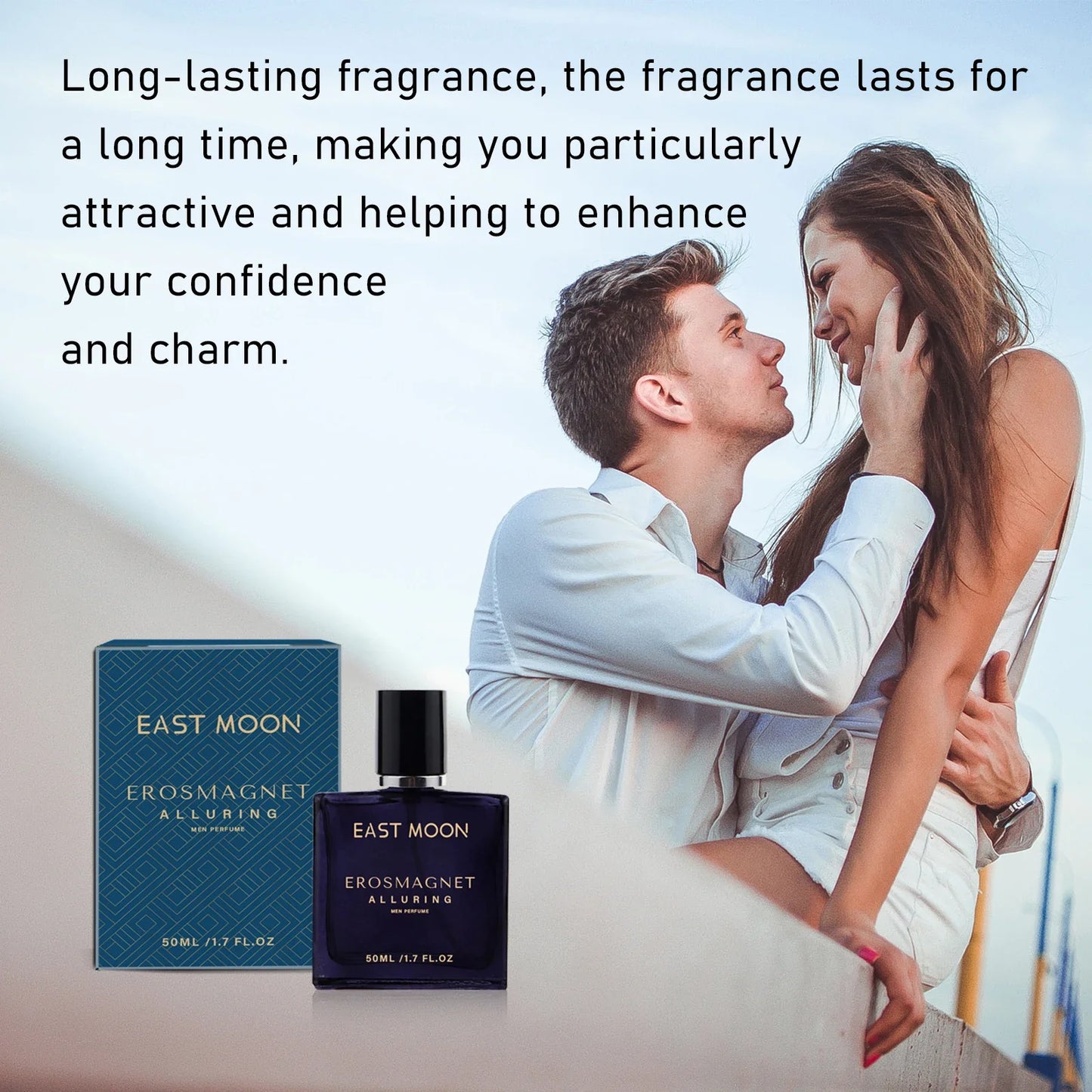 East Moon Charming Perfume For Men Collagen Cream Moisturizing Ointment Lasting Fragrance Release Charm Dating Romantic Perfume