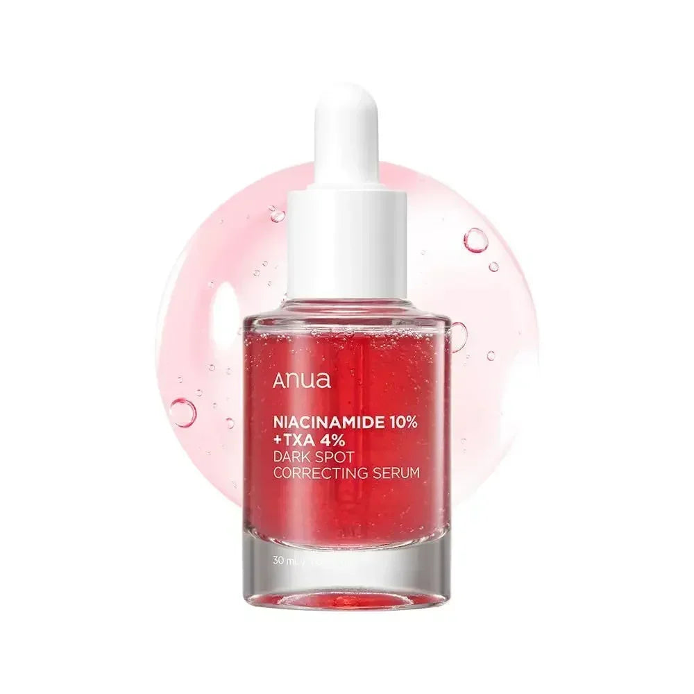 Korean Anua Skincare Products Heartleaf 77% Toner Pads Deep Cleaning Cleanser Fade Fine Lines Cream Peach Nicotinamide Essence