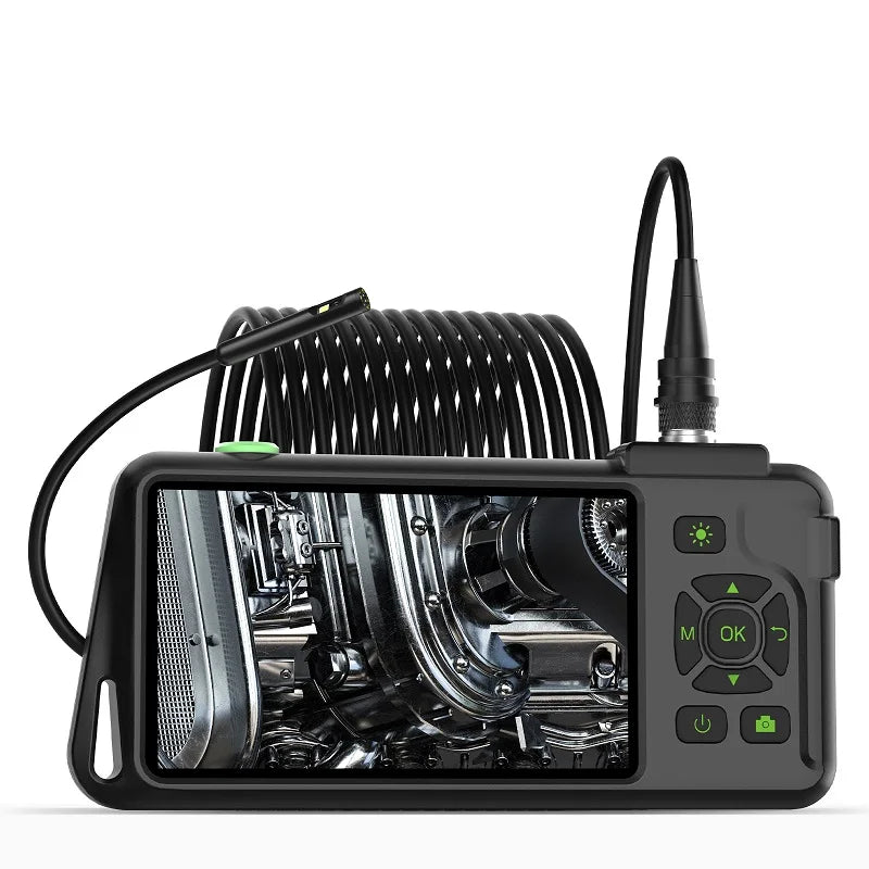5''IPS Screen Industrial Endoscope Camera 1-15M HD1080P Single Dual Triple Lens HD1920 5.0MP Autofocus Pipe Inspection Borescope