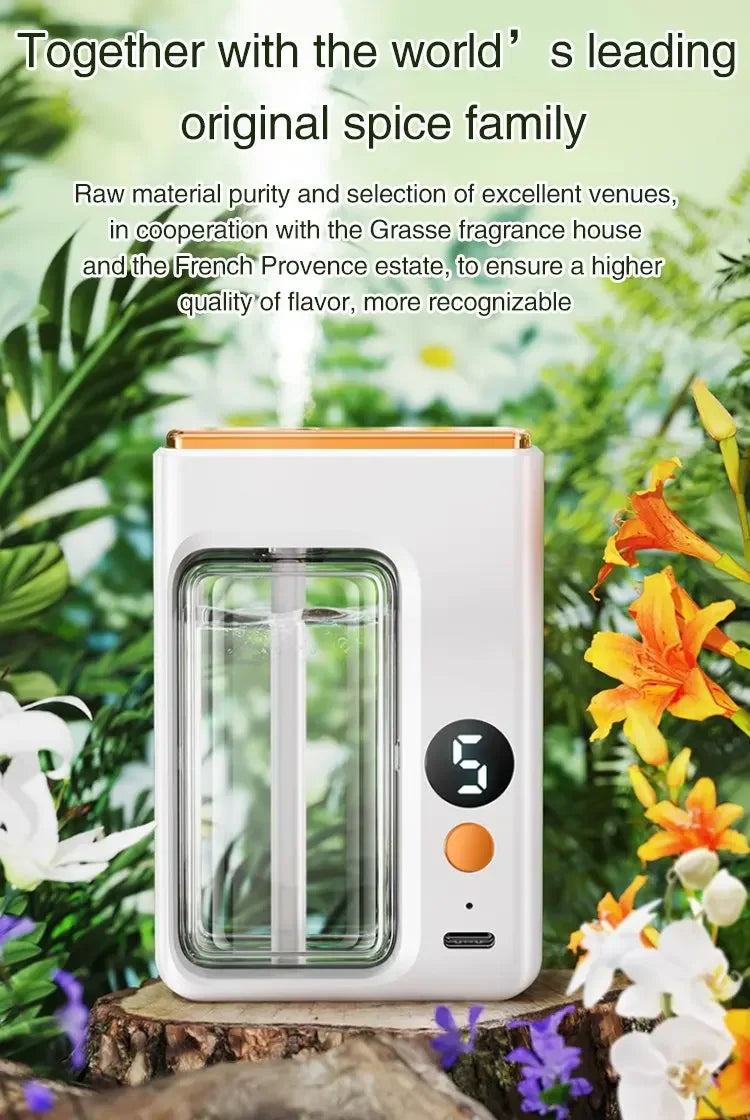 Xiaomi Automatic Diffuser Aromatherapy Car Perfume with Display Essential Oil Humidifier Bathroom Deodorization Air Freshener