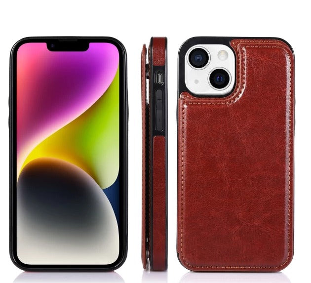 Speck Executive Leather Explorer 3Slot Case for IPhone 15,Get Free Shipping