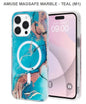 Spec-Amuse Megasafe Marble Ferozee for Iphone 15pro-Get Free Shipping