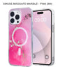 Spec-Amuse Megasafe Marble Pink Mobile Case for Iphone15pro-Get Free Shipping