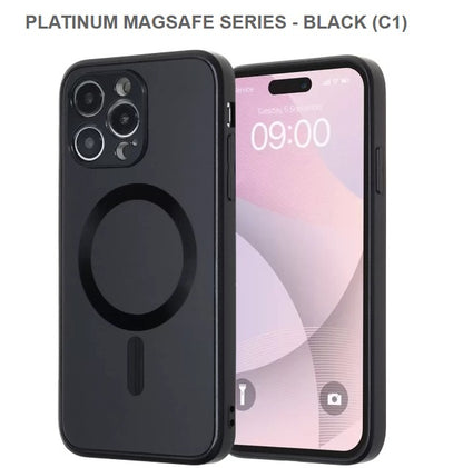 Spec-Platinum Megasafe Series Mobile Case for Iphone15 pro-Black , Free Shipping