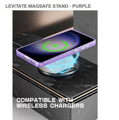 Levitate Megasafe Stand Mobile Cover For Samsung S24 -Purple