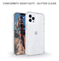 CONFORMITY HEAVY GLITTER CLEAR Mobile Cover for Iphone 12 &12Pro-Free Shipping