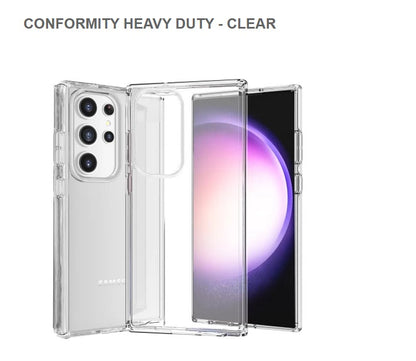 Conformity Heavy Duty Mobile Cover For Samsung S24Ultra-Clear