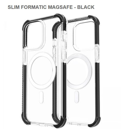 SLIM FORMATIC MEGA SAFE Mobile Cover for Iphone 15Pro Max-Black-Free Shipping