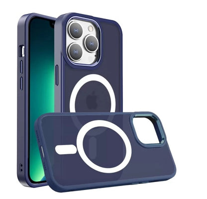 HARMONY MIST MEGASAFE Mobile Case for Iphone12& 12pro -Dark Blue-Free Shipping