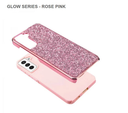 Glow Series Mobile Cover For Samsung S23Plus-Rose Pink