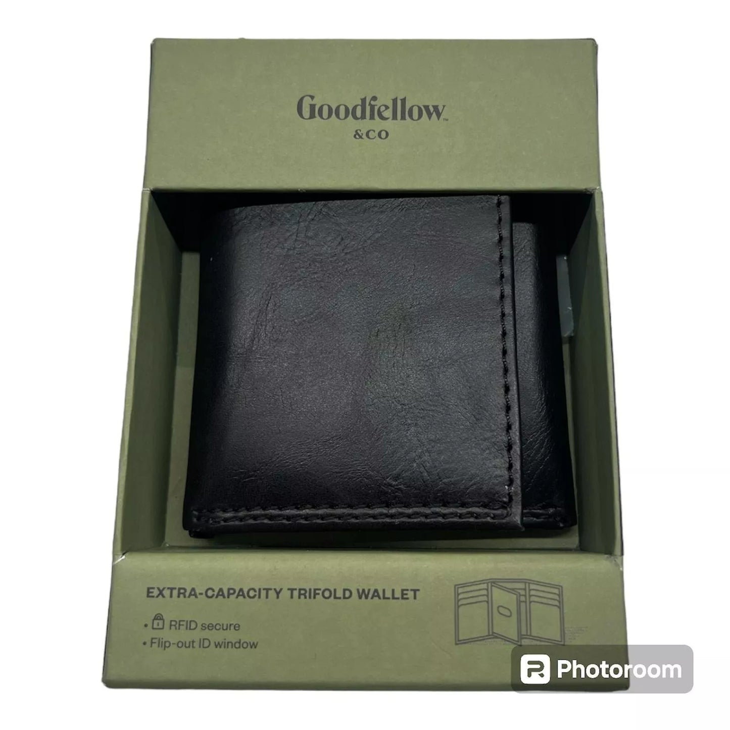 Goodfellow & Co Extra - Capacity Slimfold Wallet BLACK