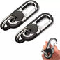 Men'S Car Key Chain 2Pcs, Personalized Creative Stainless Steel Car Keychain for